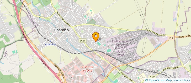 localisation de l'entreprise VILA RENOVATION à CHAMBLY