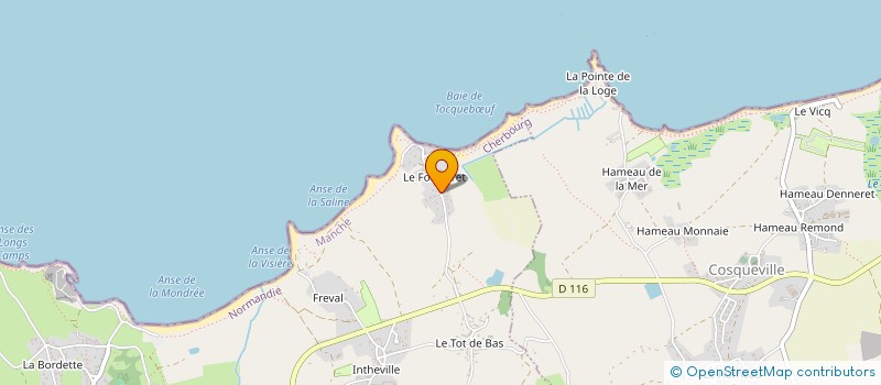 localisation de l'entreprise VILACANO  FERMANVILLE