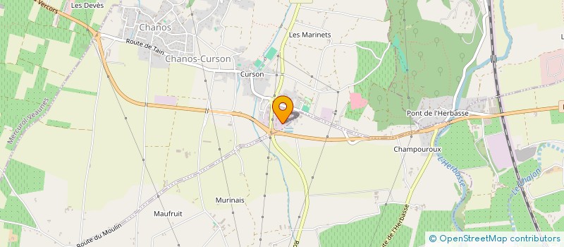 localisation de l'entreprise VILAFAIN  CHANOS-CURSON