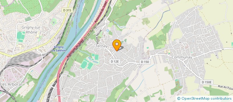 localisation de l'entreprise VILAIN COEUR  TERNAY