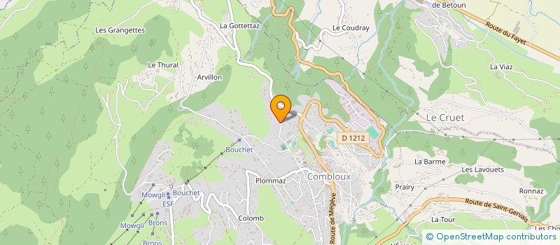 localisation de l'entreprise VILALEO  COMBLOUX