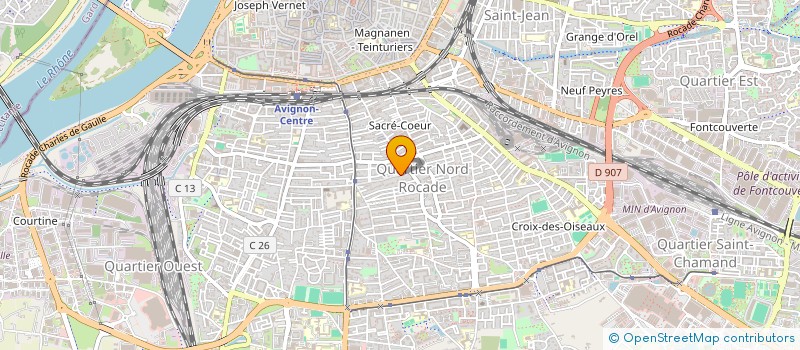 localisation de l'entreprise VILALTA FRUCTUS  AVIGNON