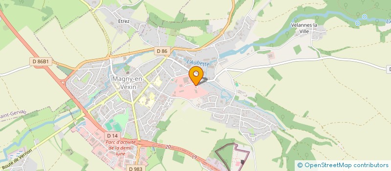 localisation de l'entreprise VILAMOURA  MAGNY-EN-VEXIN