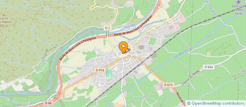 localisation de l'entreprise VILANA  ILLE-SUR-TET