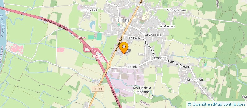 localisation de l'entreprise VILAR  FEILLENS