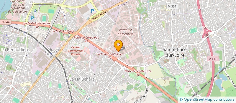 localisation de l'entreprise VILARENOV à NANTES