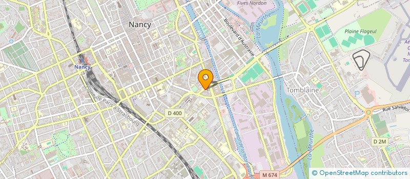 localisation de l'entreprise VILARES  NANCY