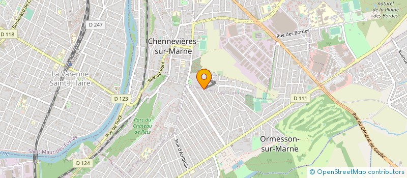 localisation de l'entreprise VILARTAO à ORMESSON-SUR-MARNE