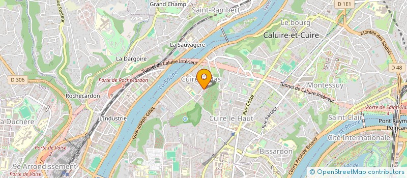 localisation de l'entreprise VILAS ET PATRICIO  CALUIRE ET CUIRE