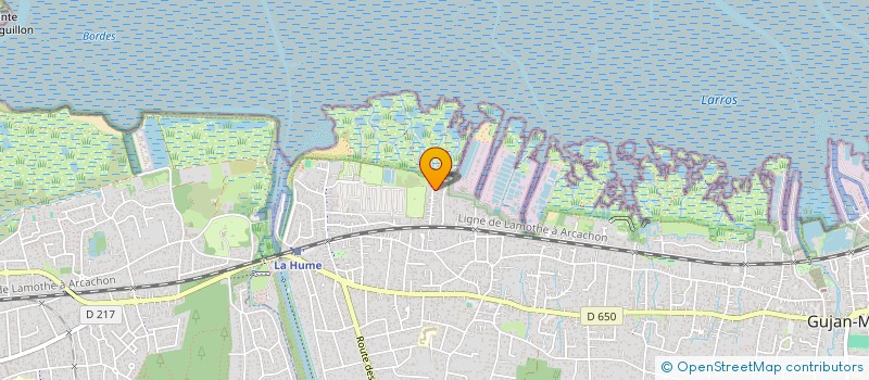 localisation de l'entreprise VILAU  GUJAN-MESTRAS