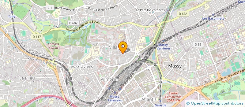 localisation de l'entreprise VILAVI à MASSY