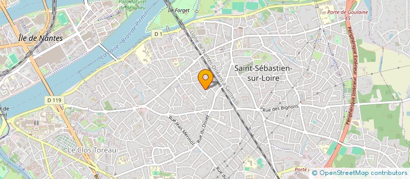 localisation de l'entreprise VILAY à SAINT-SEBASTIEN-SUR-LOIRE