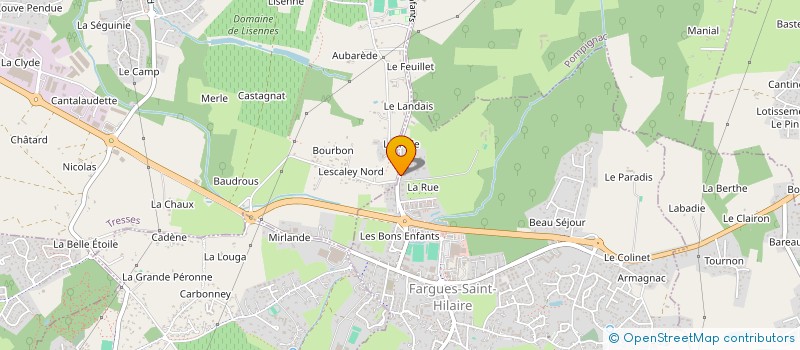 localisation de l'entreprise VILBJORN'S FARM  FARGUES-SAINT-HILAIRE