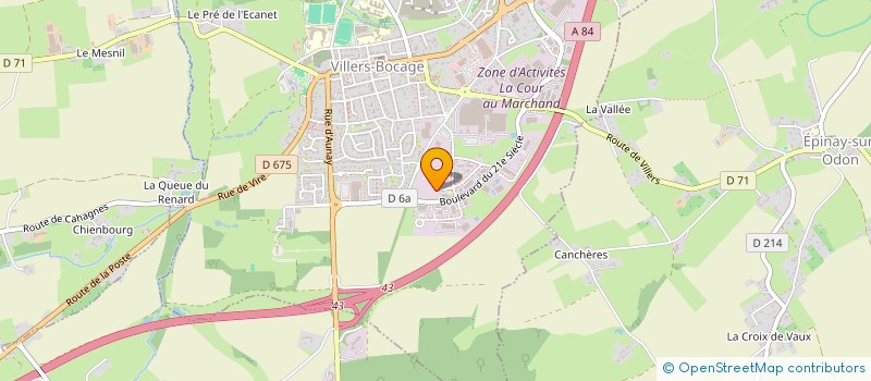localisation de l'entreprise VILBRIDIS  VILLERS-BOCAGE