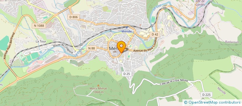 localisation de l'entreprise VILCAB  CUSSAC-SUR-LOIRE