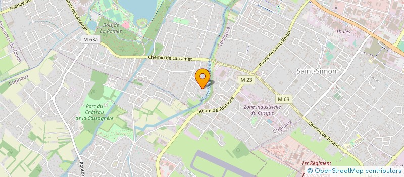 localisation de l'entreprise VILCAY  TOURNEFEUILLE