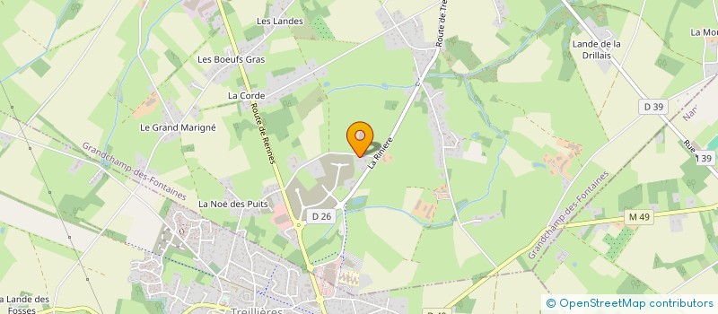 localisation de l'entreprise VILD à GRANDCHAMP-DES-FONTAINES