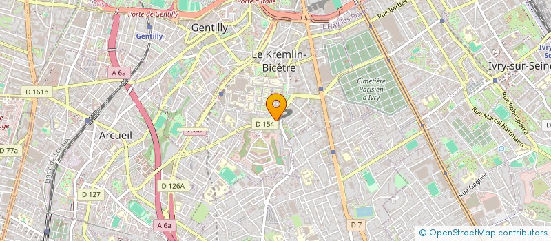 localisation de l'entreprise VILDICI à LE KREMLIN-BICETRE