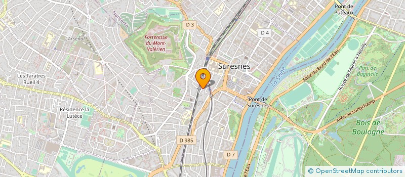 localisation de l'entreprise VILEB'REQUIN à SURESNES