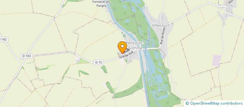 localisation de l'entreprise VILEFEC  BETHENCOURT-SUR-SOMME