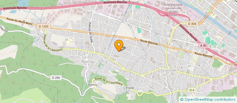 localisation de l'entreprise VILELA ENERGIE FRANCE à MARNAZ