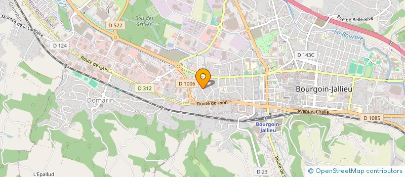 localisation de l'entreprise VILELA FRERES  NIVOLAS-VERMELLE