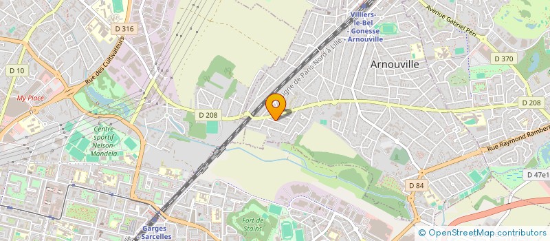 localisation de l'entreprise VILEMA  ARNOUVILLE