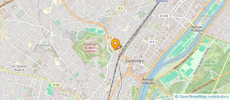 localisation de l'entreprise VILENDRA à SURESNES