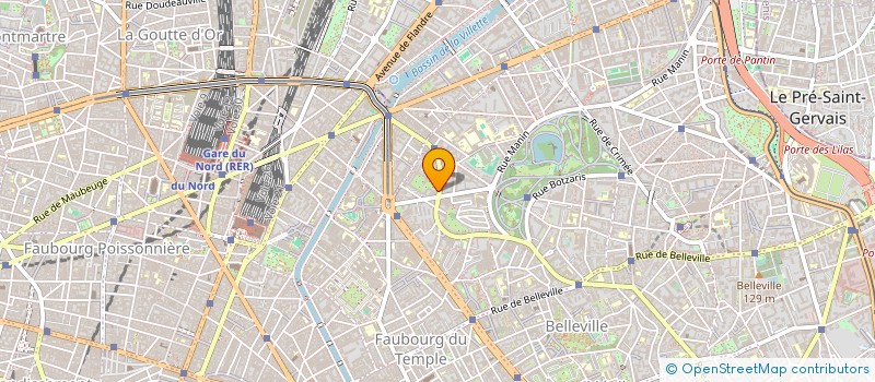 localisation de l'entreprise VILEZOR à PARIS
