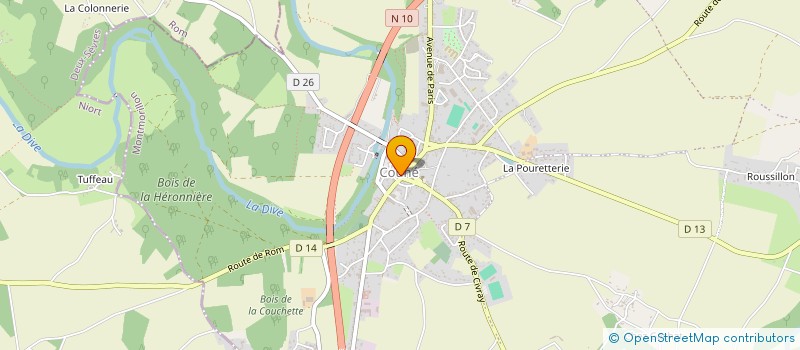 localisation de l'entreprise VILGRI à VALENCE-EN-POITOU