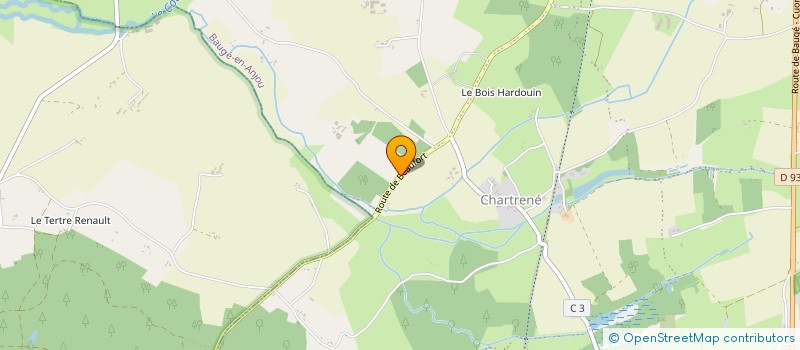 localisation de l'entreprise VILGUENAIS  BAUGE-EN-ANJOU