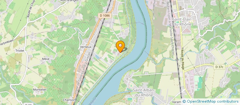 localisation de l'entreprise VILHOLD  CHAVANAY