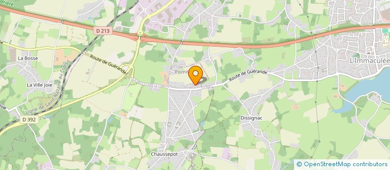 localisation de l'entreprise VILIA DISTRIBUTION  PORNICHET