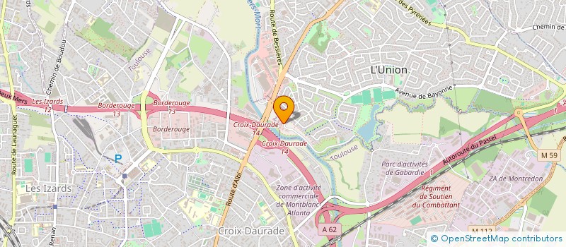 localisation de l'entreprise VILIE  L'UNION