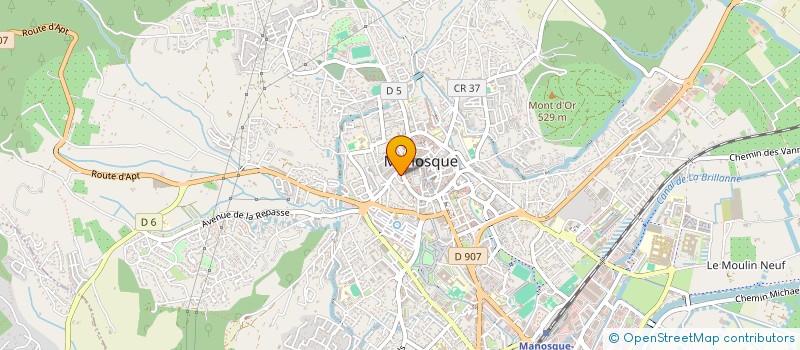 localisation de l'entreprise VILISER à MANOSQUE