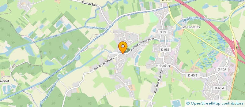 localisation de l'entreprise VILKAS  HASNON