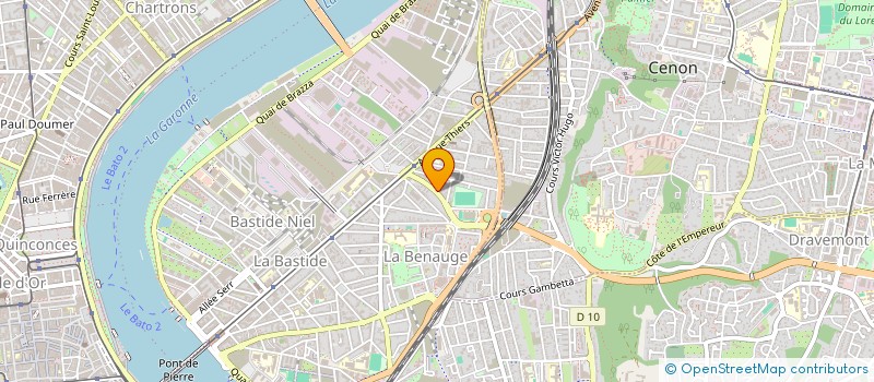 localisation de l'entreprise VILLA 11  BORDEAUX