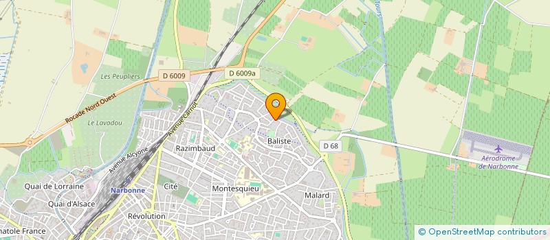 localisation de l'entreprise VILLA 12  NARBONNE