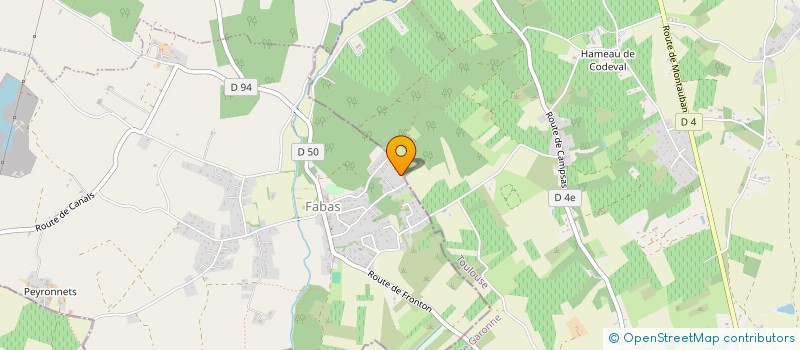 localisation de l'entreprise VILLA 2000 à FABAS