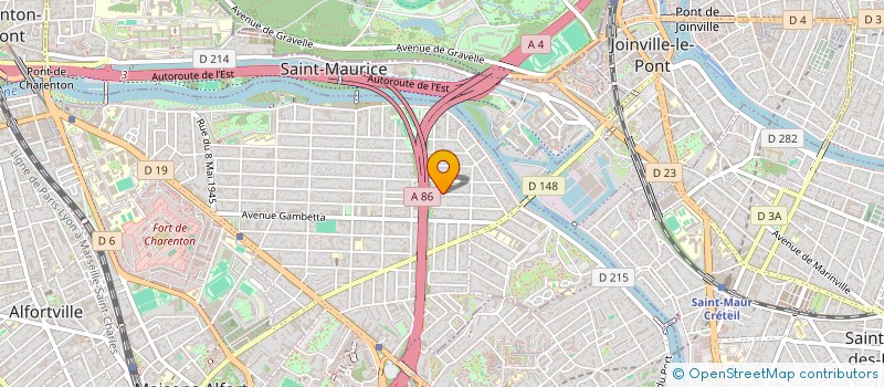 localisation de l'entreprise VILLA 4VB à MAISONS-ALFORT