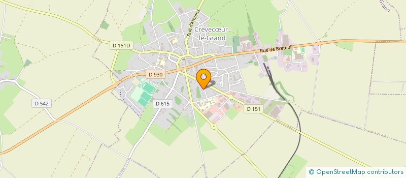 localisation de l'entreprise VILLA  CREVECUR-LE-GRAND