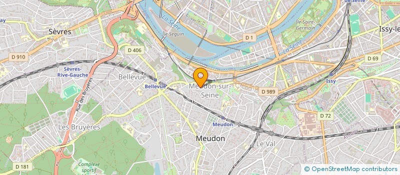 localisation de l'entreprise VILLA ADRIEN  MEUDON