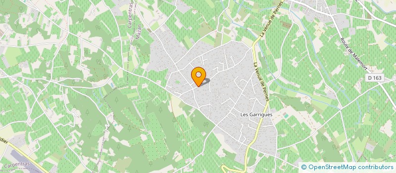 localisation de l'entreprise VILLA AGAPANTHES  MAZAN