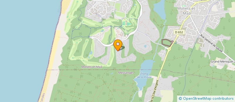 localisation de l'entreprise VILLA ALBATROS  MOLIETS-ET-MAA