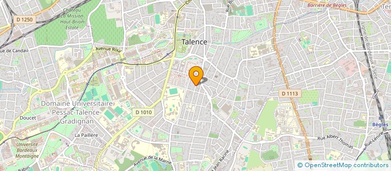 localisation de l'entreprise VILLA ALBERT LACOSTE  TALENCE