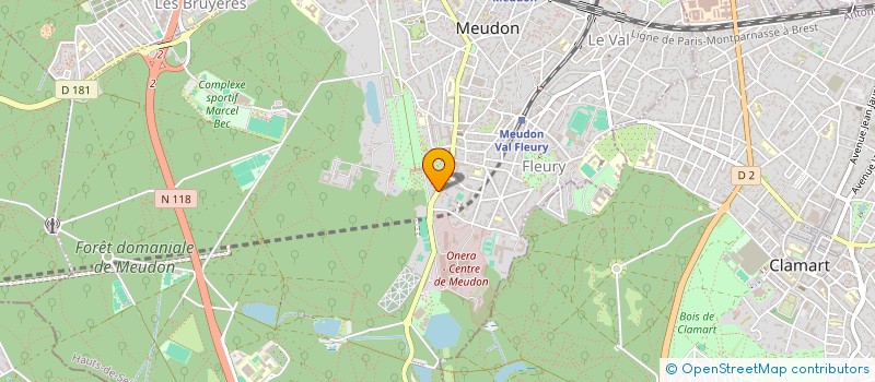 localisation de l'entreprise VILLA ALEXANDRE à MEUDON