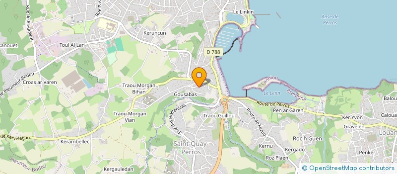 localisation de l'entreprise VILLA ALICE à PERROS-GUIREC