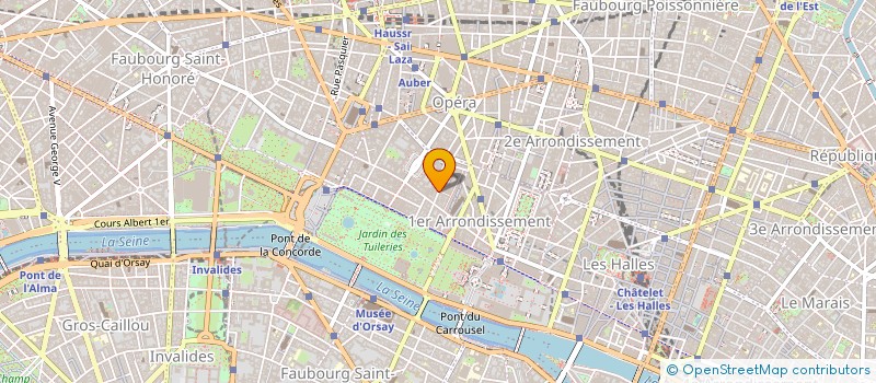 localisation de l'entreprise VILLA ALMA à PARIS