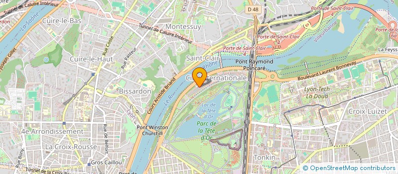 localisation de l'entreprise VILLA ALTA  LYON