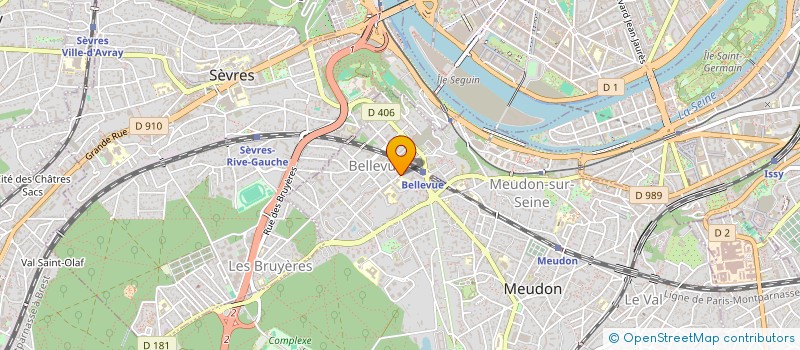 localisation de l'entreprise VILLA AMELIE à MEUDON